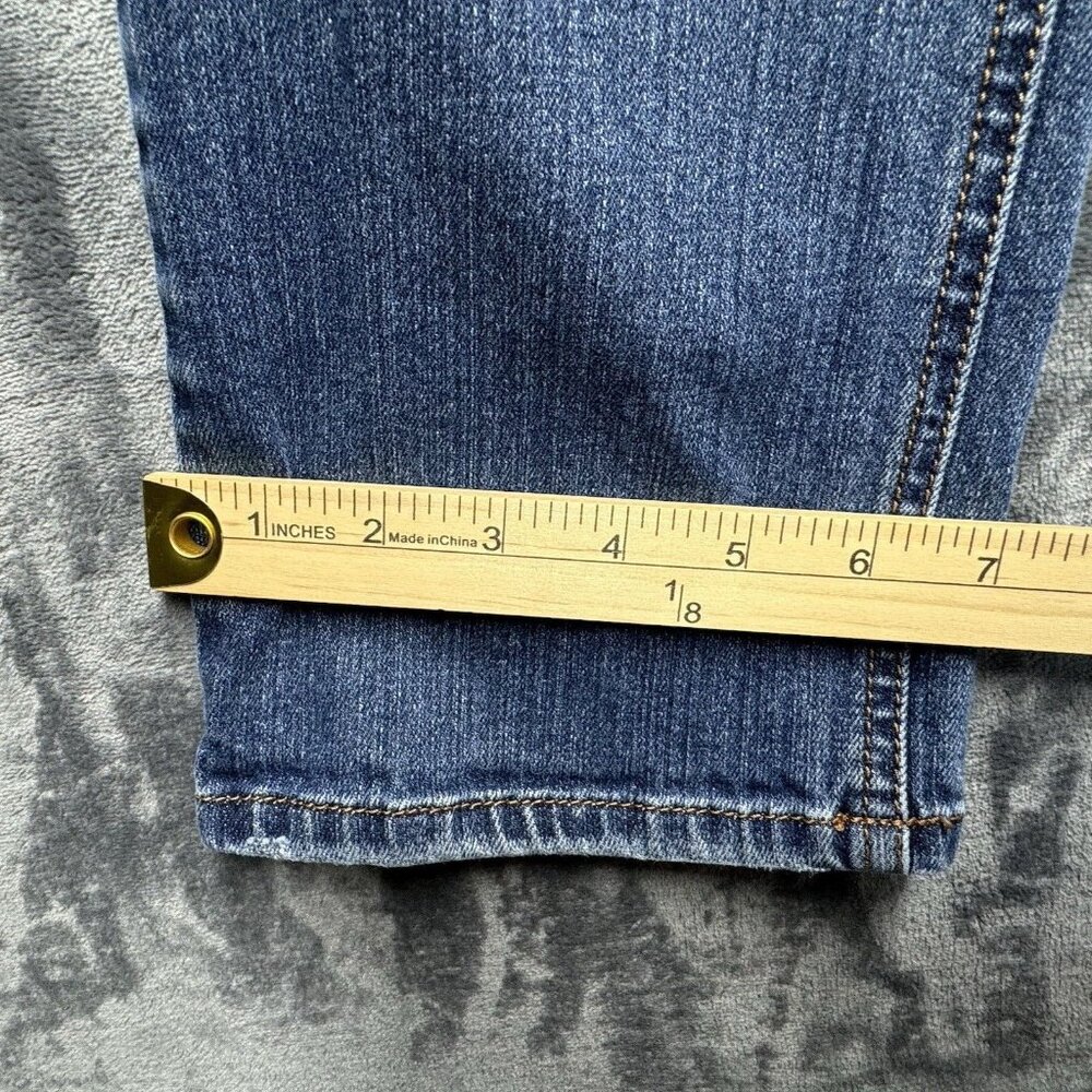 Venus Denim‎ Skinny Jeans Women's 9 Long Blue Medium Wash - Picture 4 of 11